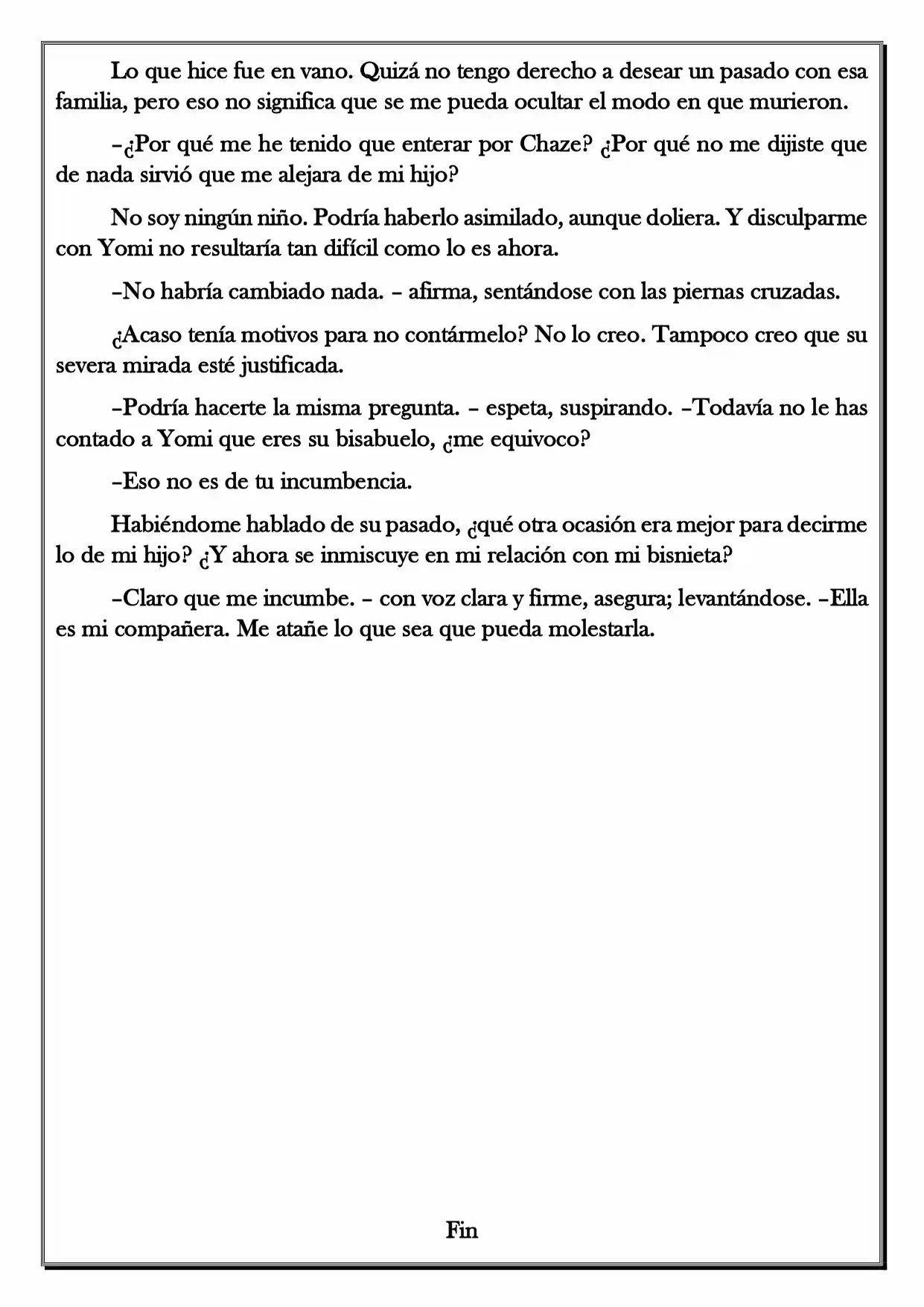 Monochrome Cross - Remade (Novela) - Capítulo 70 - Página 6 - LectorTMOo