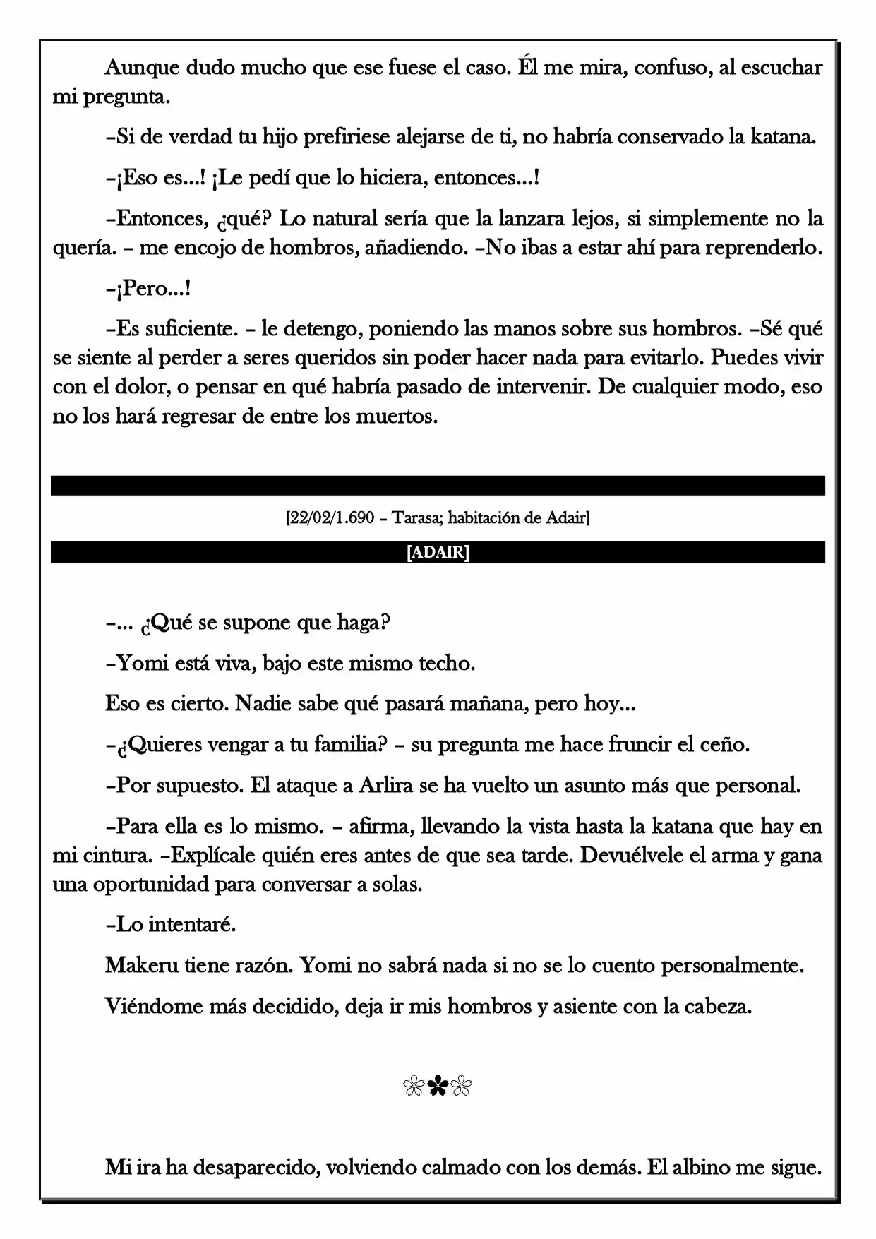 Monochrome Cross - Remade (Novela) - Capítulo 71 - Página 3 - LectorTMOo
