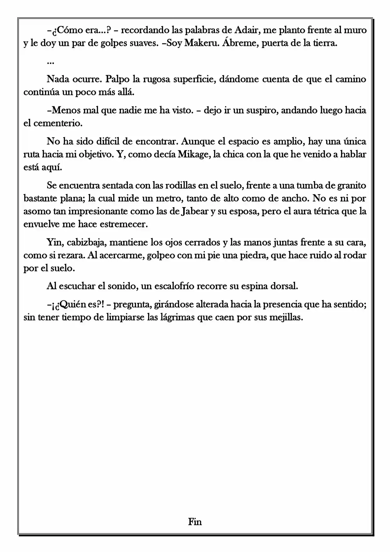 Monochrome Cross - Remade (Novela) - Capítulo 72 - Página 6 - LectorTMOo