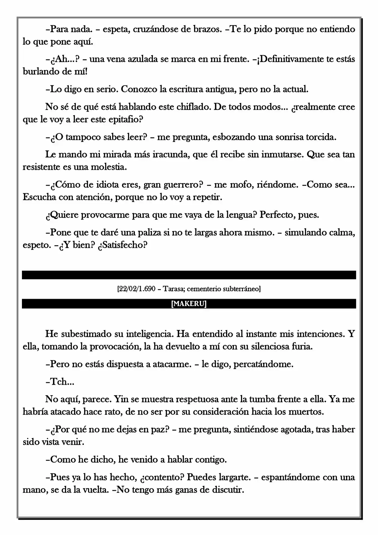 Monochrome Cross - Remade (Novela) - Capítulo 73 - Página 3 - LectorTMOo
