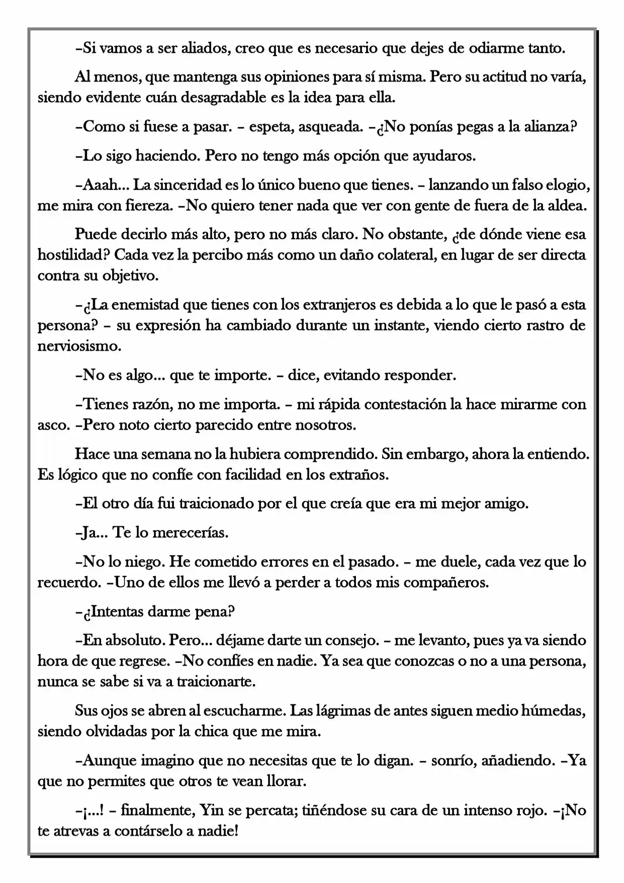 Monochrome Cross - Remade (Novela) - Capítulo 73 - Página 4 - LectorTMOo
