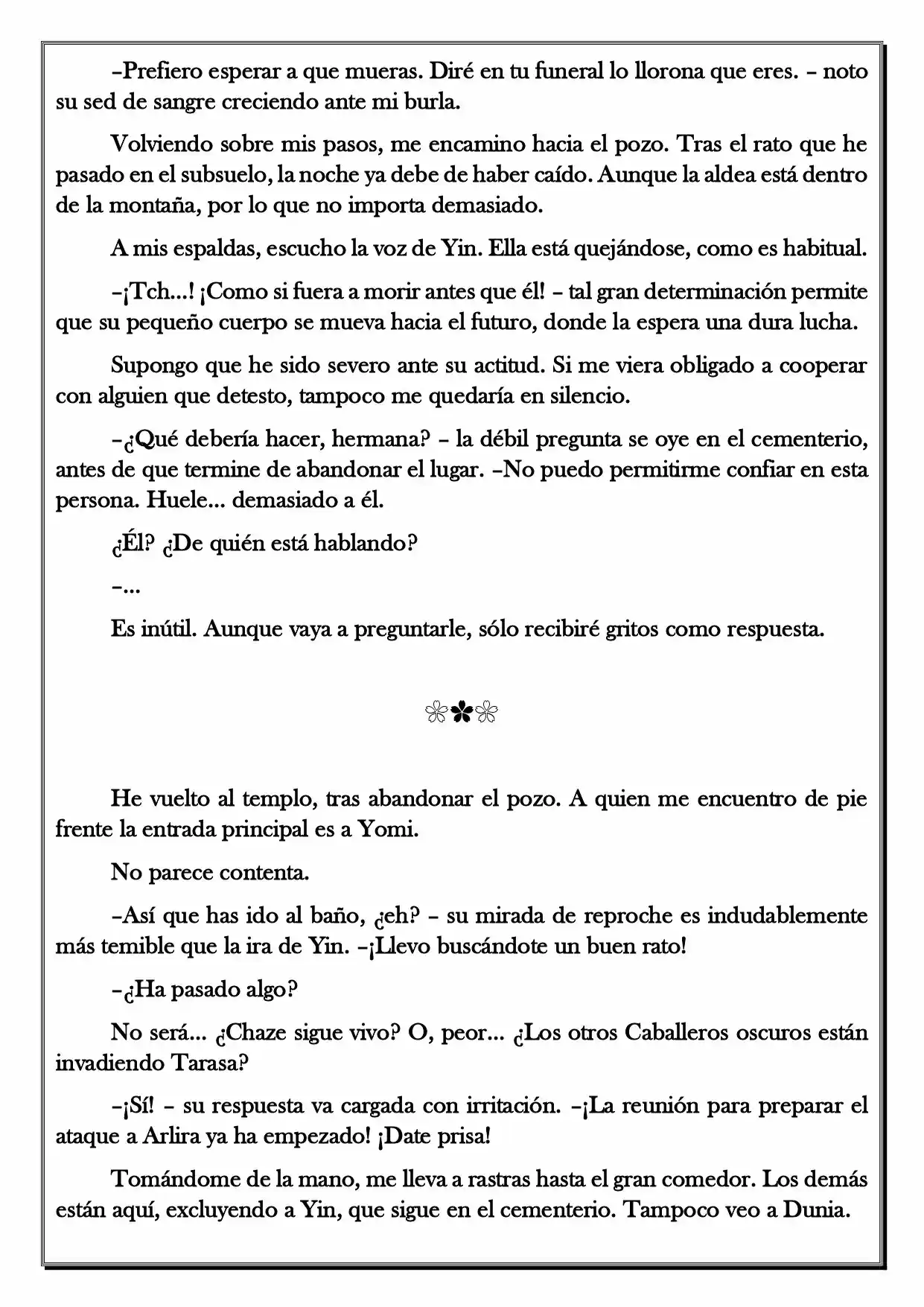 Monochrome Cross - Remade (Novela) - Capítulo 73 - Página 5 - LectorTMOo