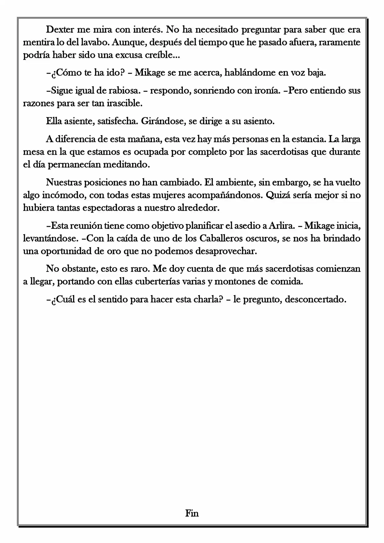 Monochrome Cross - Remade (Novela) - Capítulo 73 - Página 6 - LectorTMOo