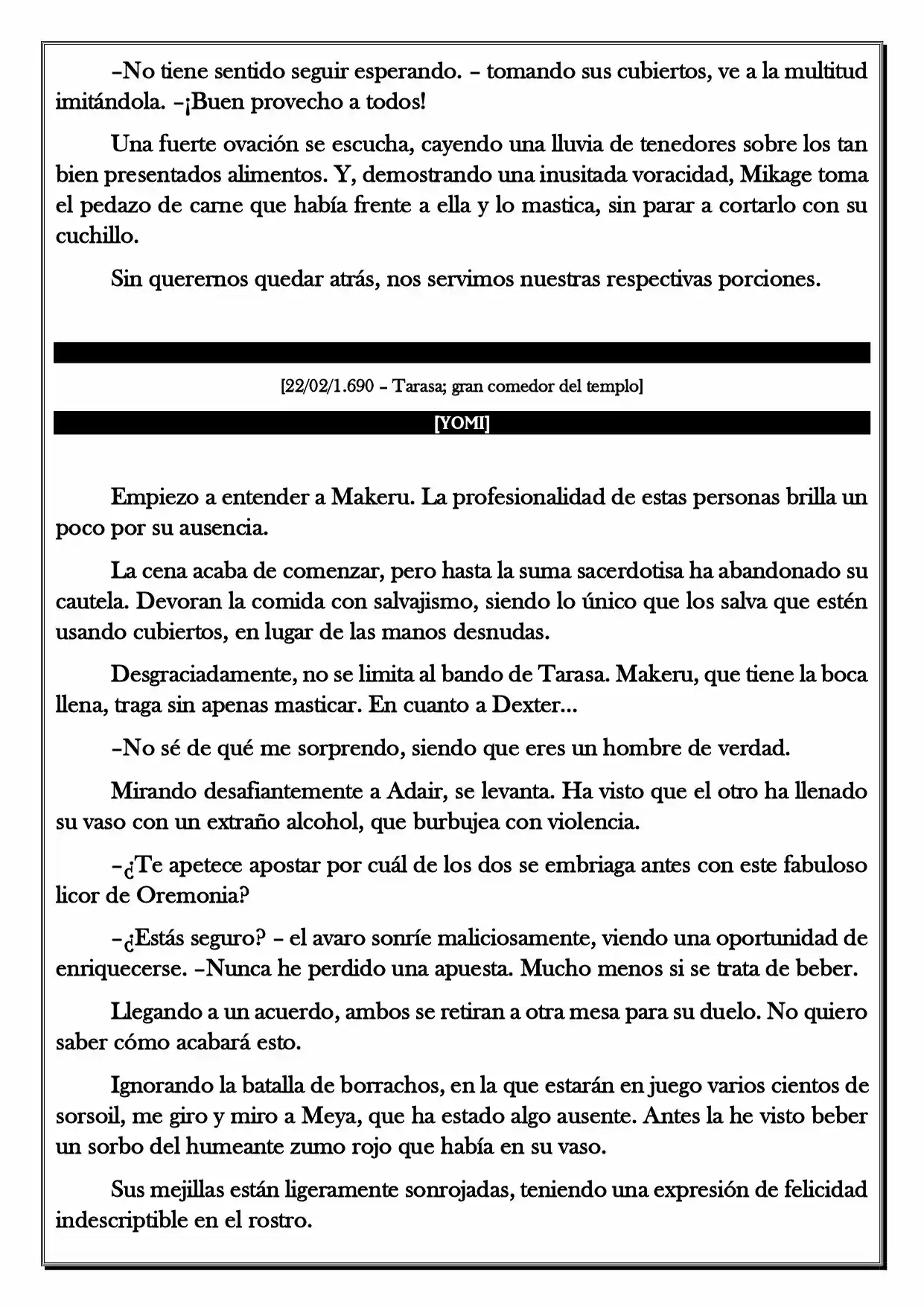 Monochrome Cross - Remade (Novela) - Capítulo 74 - Página 3 - LectorTMOo