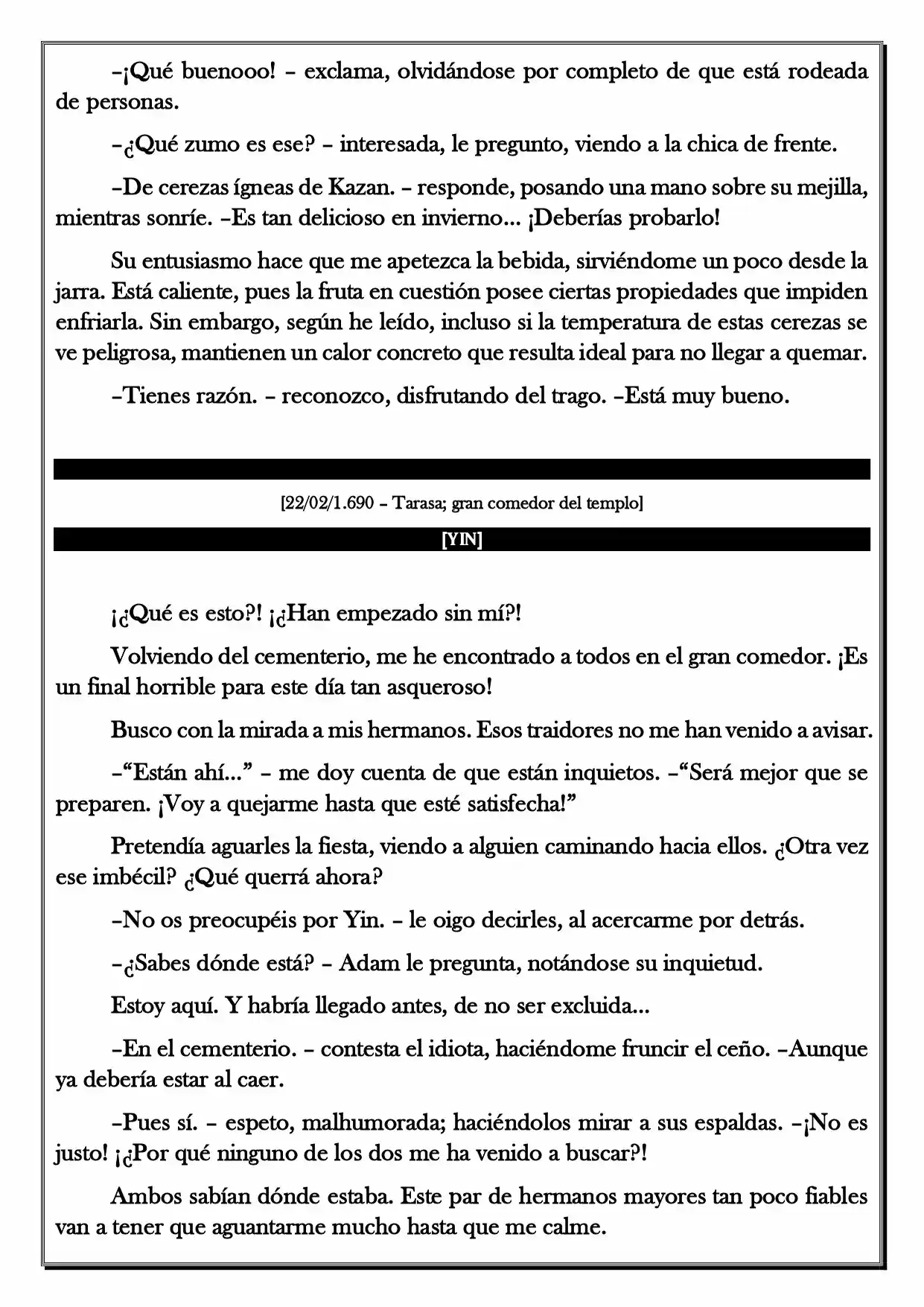 Monochrome Cross - Remade (Novela) - Capítulo 74 - Página 4 - LectorTMOo