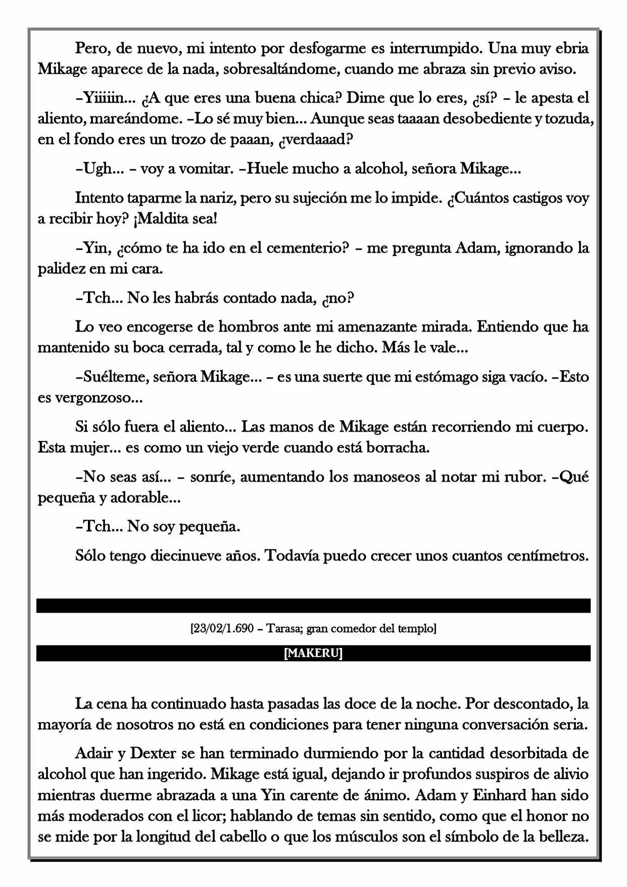 Monochrome Cross - Remade (Novela) - Capítulo 74 - Página 5 - LectorTMOo