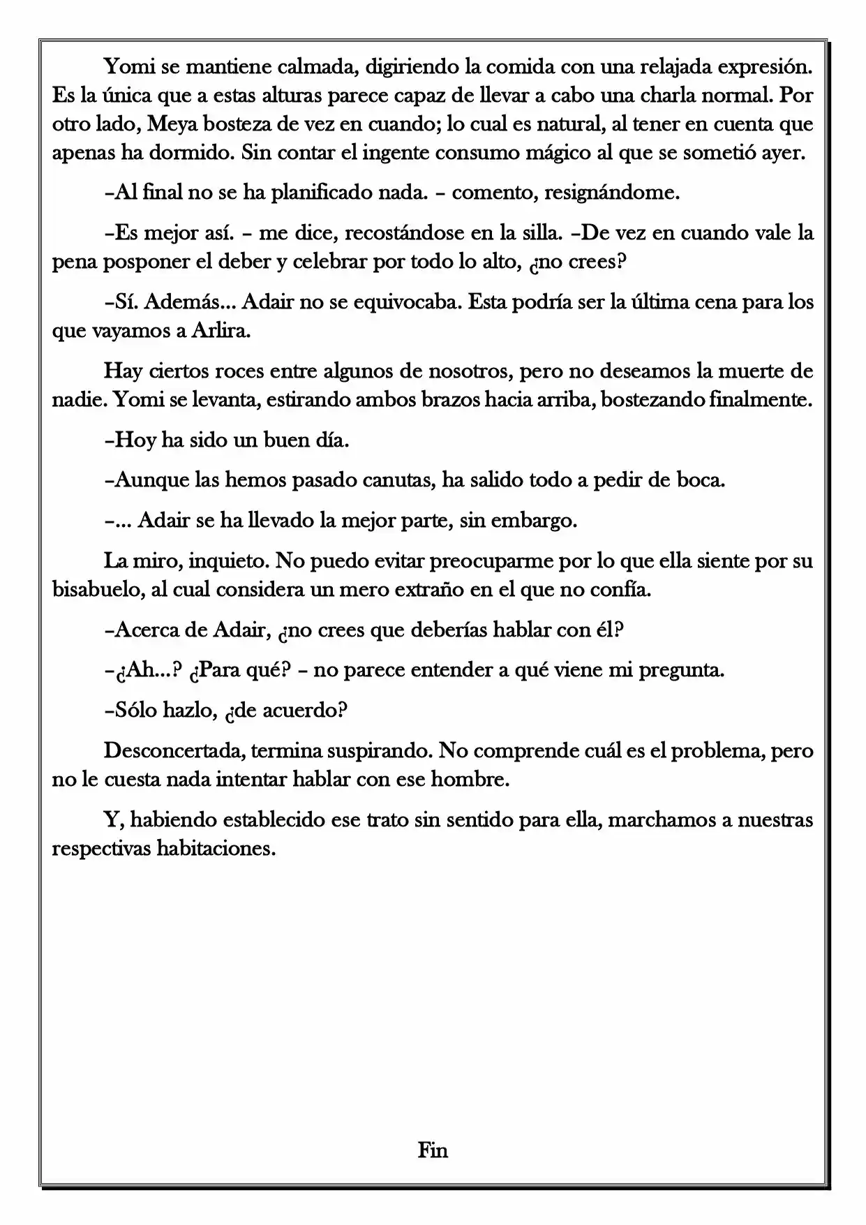 Monochrome Cross - Remade (Novela) - Capítulo 74 - Página 6 - LectorTMOo