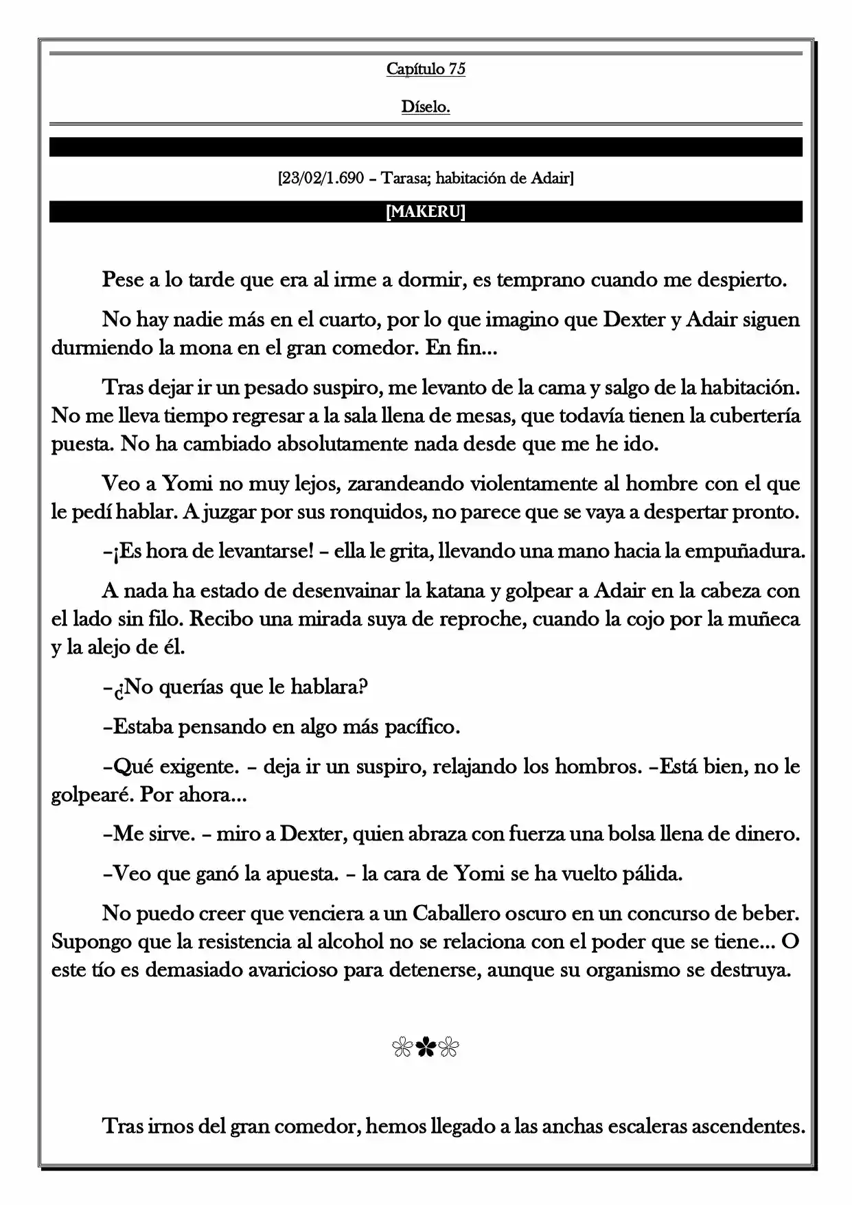 Monochrome Cross - Remade (Novela) - Capítulo 75 - Página 2 - LectorTMOo