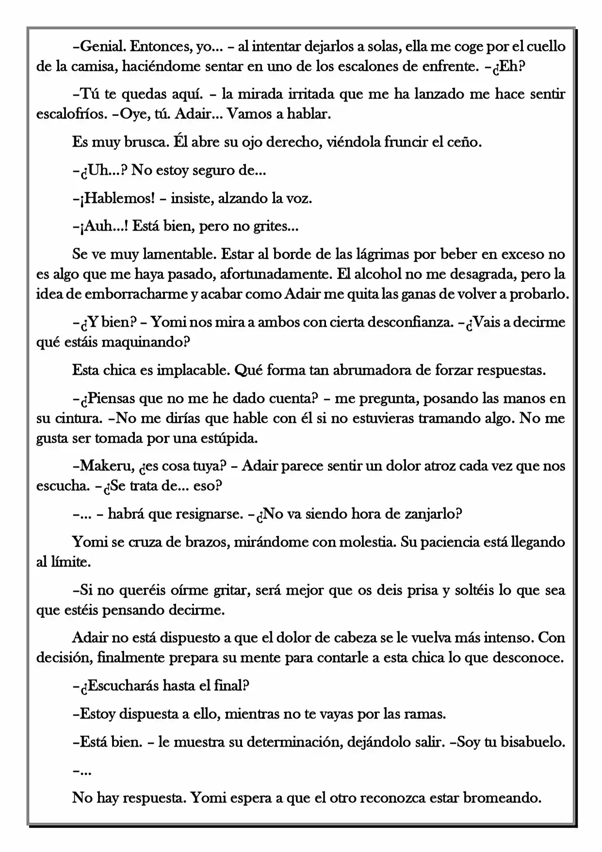 Monochrome Cross - Remade (Novela) - Capítulo 75 - Página 5 - LectorTMOo
