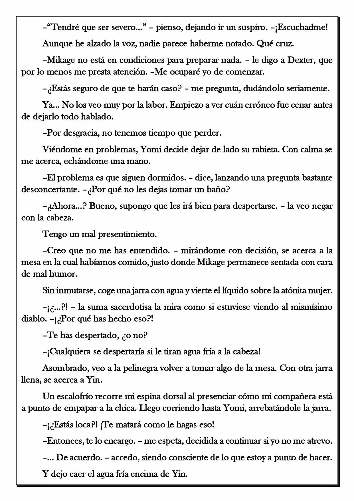 Monochrome Cross - Remade (Novela) - Capítulo 76 - Página 5 - LectorTMOo