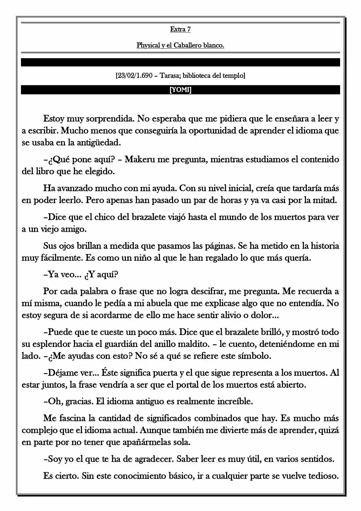 Monochrome Cross - Remade (Novela) - Capítulo 77.51 - Página 2 - LectorTMOo