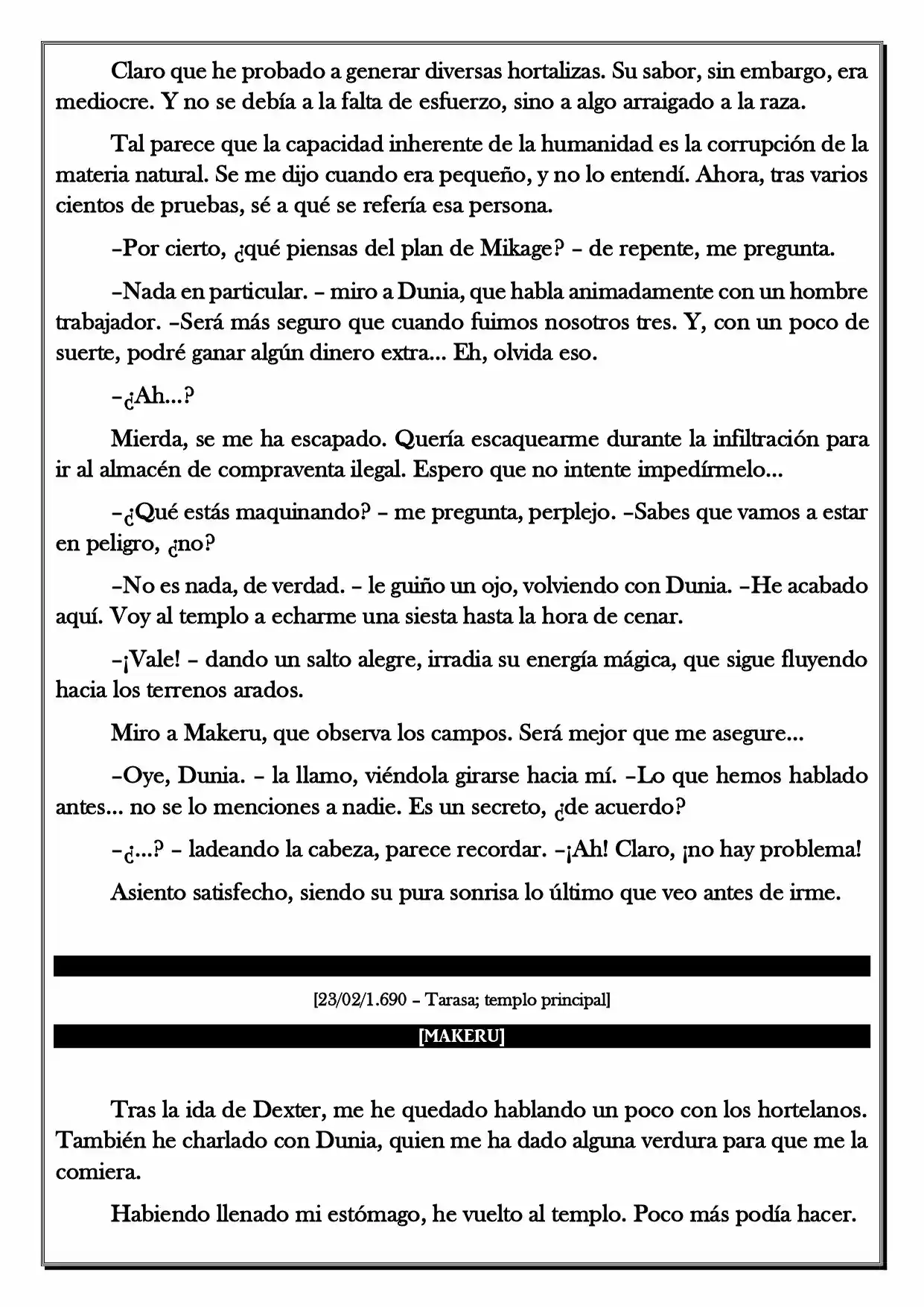 Monochrome Cross - Remade (Novela) - Capítulo 78 - Página 5 - LectorTMOo