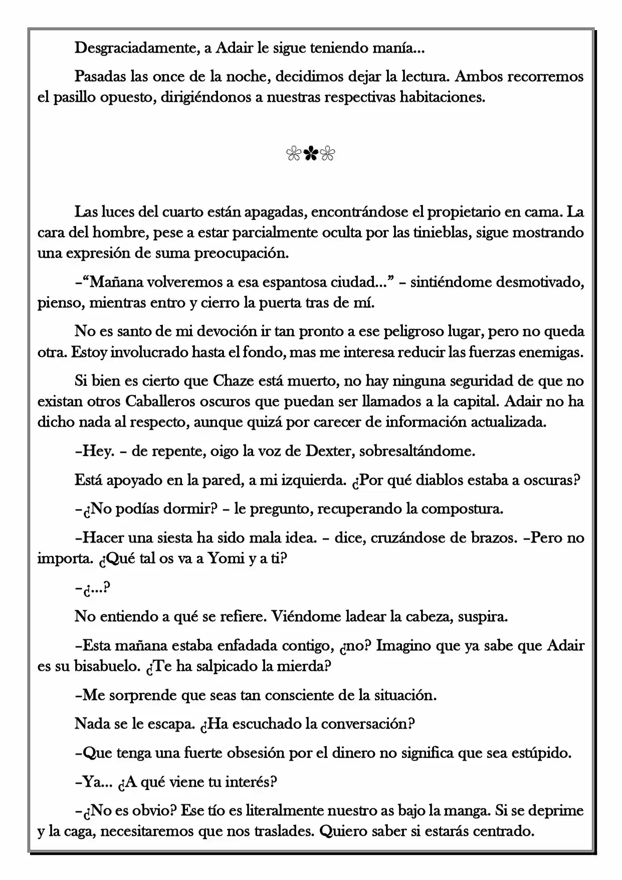 Monochrome Cross - Remade (Novela) - Capítulo 79 - Página 3 - LectorTMOo