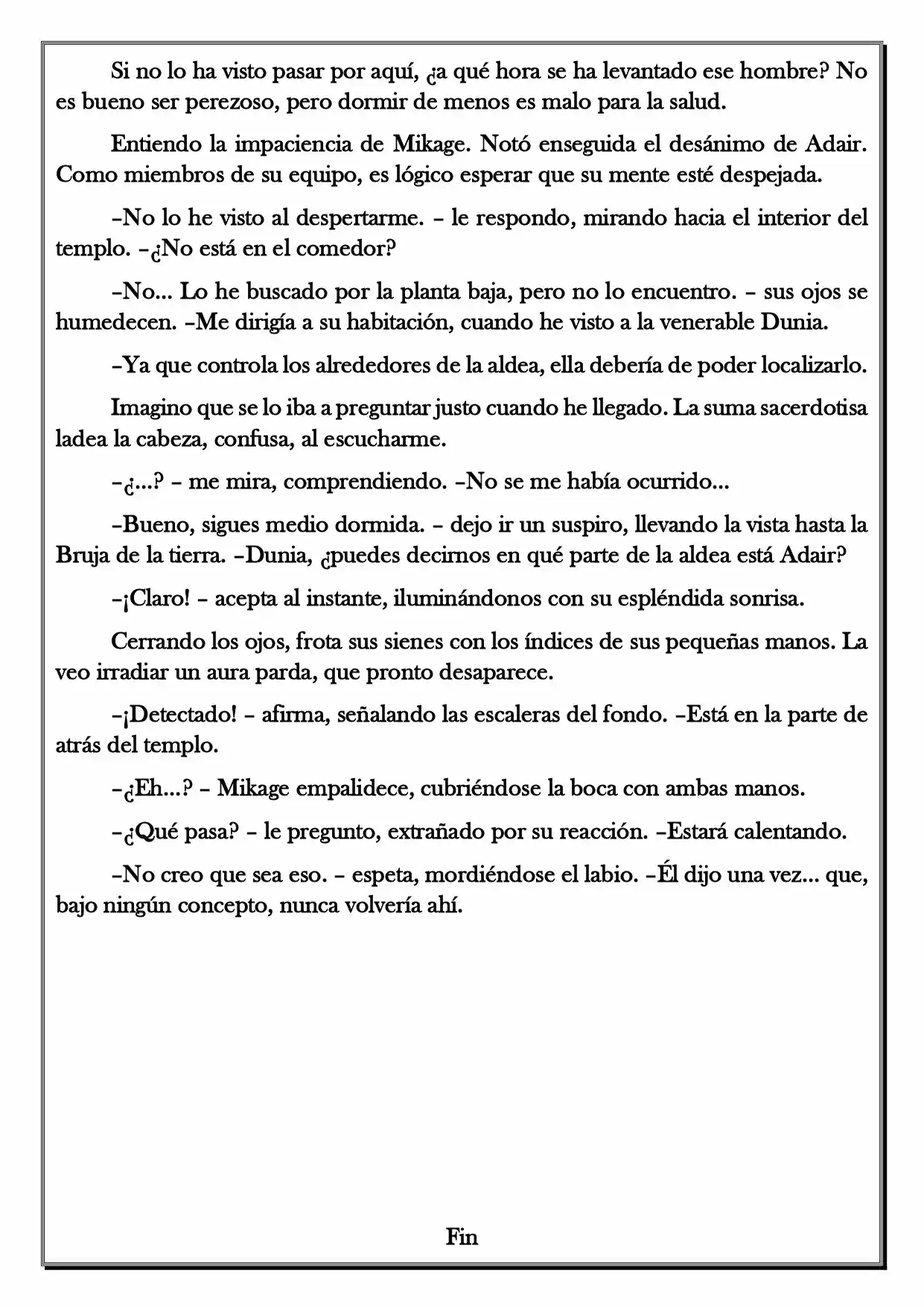 Monochrome Cross - Remade (Novela) - Capítulo 79 - Página 6 - LectorTMOo