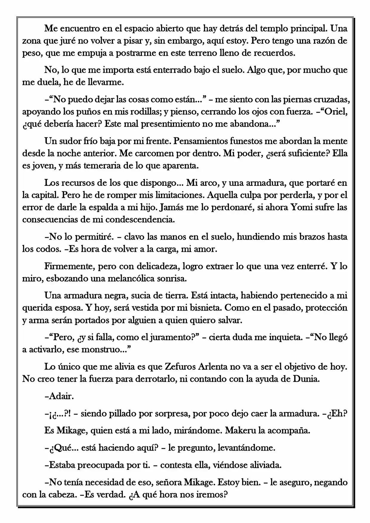Monochrome Cross - Remade (Novela) - Capítulo 80 - Página 3 - LectorTMOo