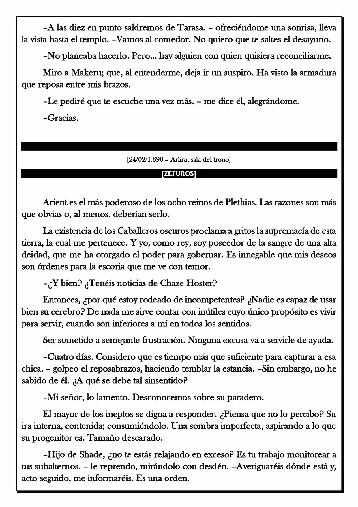 Monochrome Cross - Remade (Novela) - Capítulo 80 - Página 4 - LectorTMOo