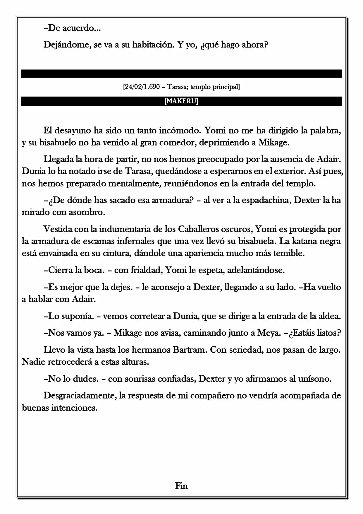 Monochrome Cross - Remade (Novela) - Capítulo 80 - Página 6 - LectorTMOo