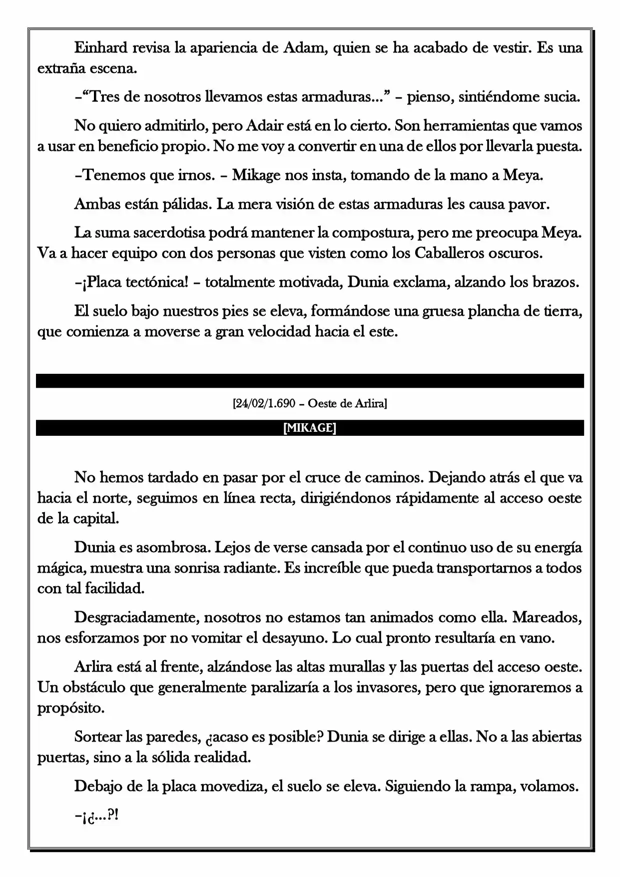 Monochrome Cross - Remade (Novela) - Capítulo 81 - Página 3 - LectorTMOo