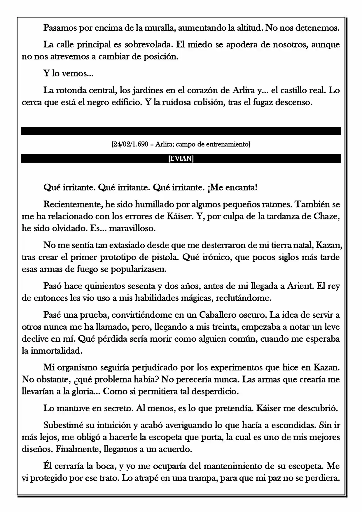 Monochrome Cross - Remade (Novela) - Capítulo 81 - Página 4 - LectorTMOo