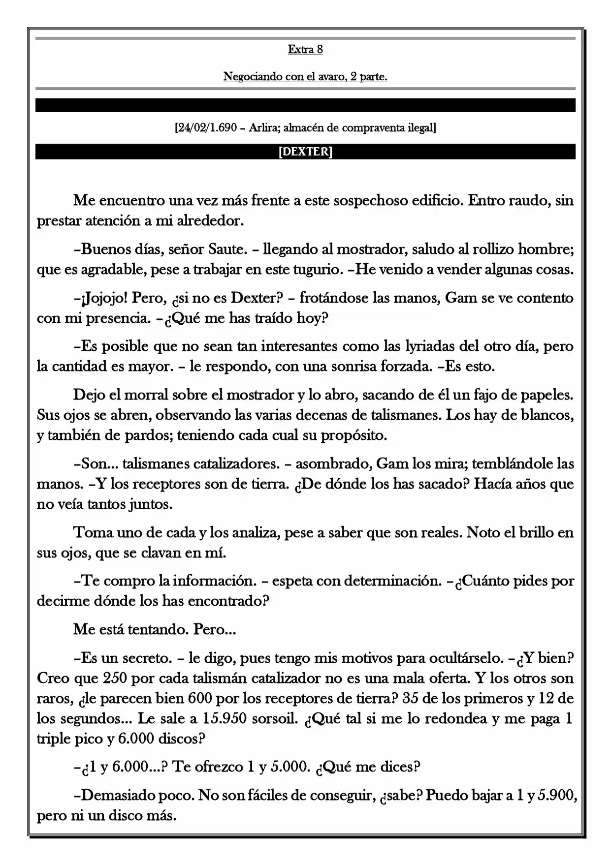 Monochrome Cross - Remade (Novela) - Capítulo 82.51 - Página 2 - LectorTMOo