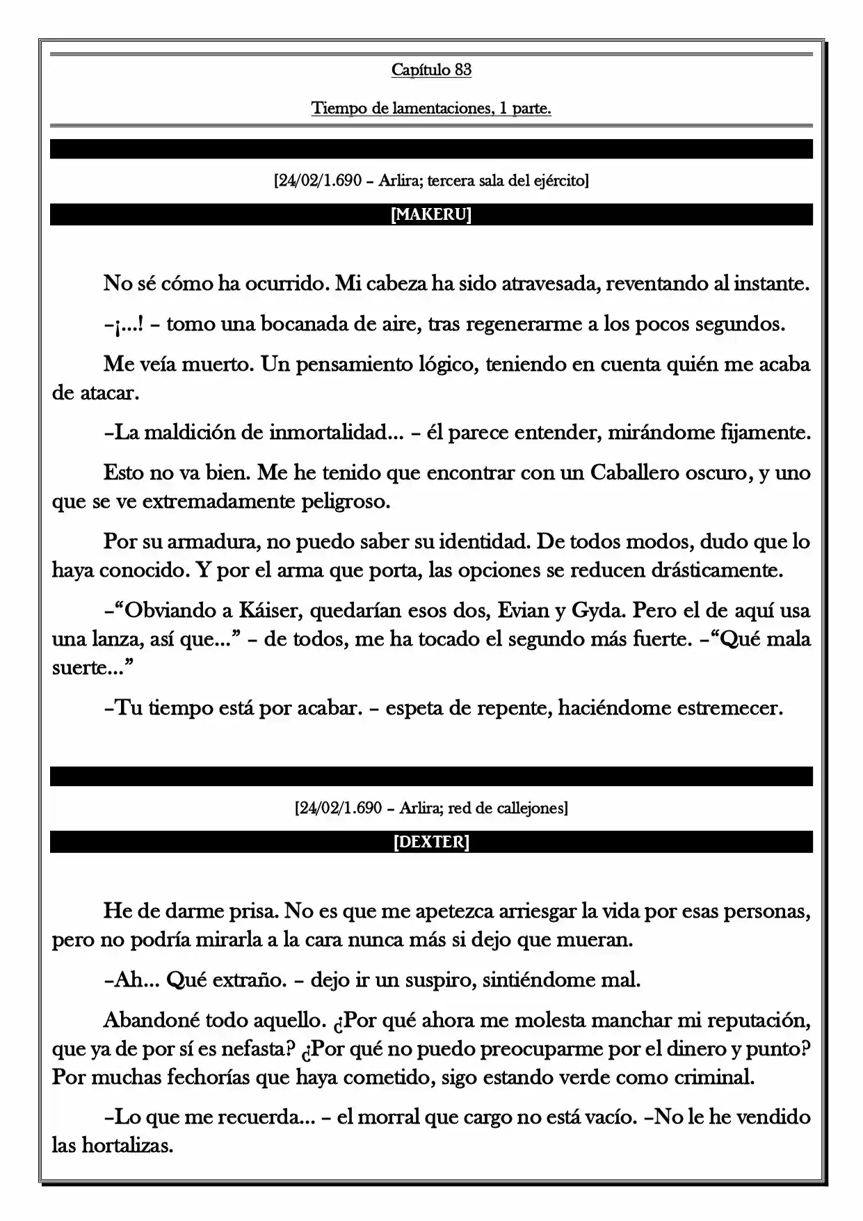 Monochrome Cross - Remade (Novela) - Capítulo 83 - Página 2 - LectorTMOo
