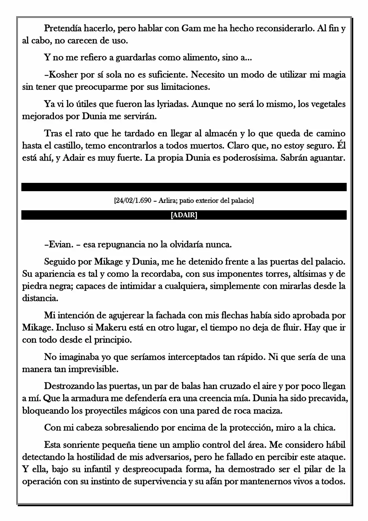 Monochrome Cross - Remade (Novela) - Capítulo 83 - Página 3 - LectorTMOo