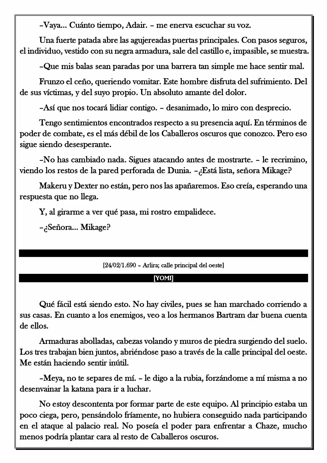 Monochrome Cross - Remade (Novela) - Capítulo 83 - Página 4 - LectorTMOo