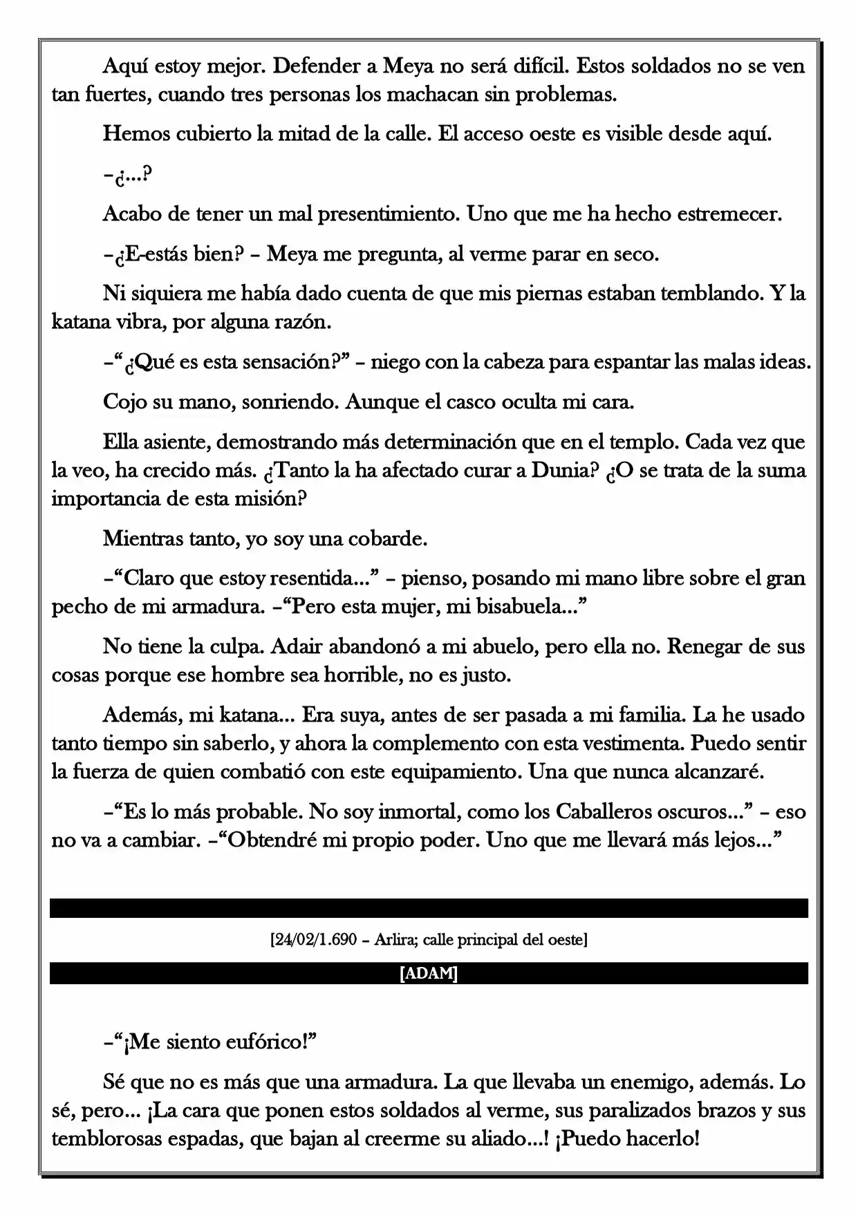 Monochrome Cross - Remade (Novela) - Capítulo 83 - Página 5 - LectorTMOo