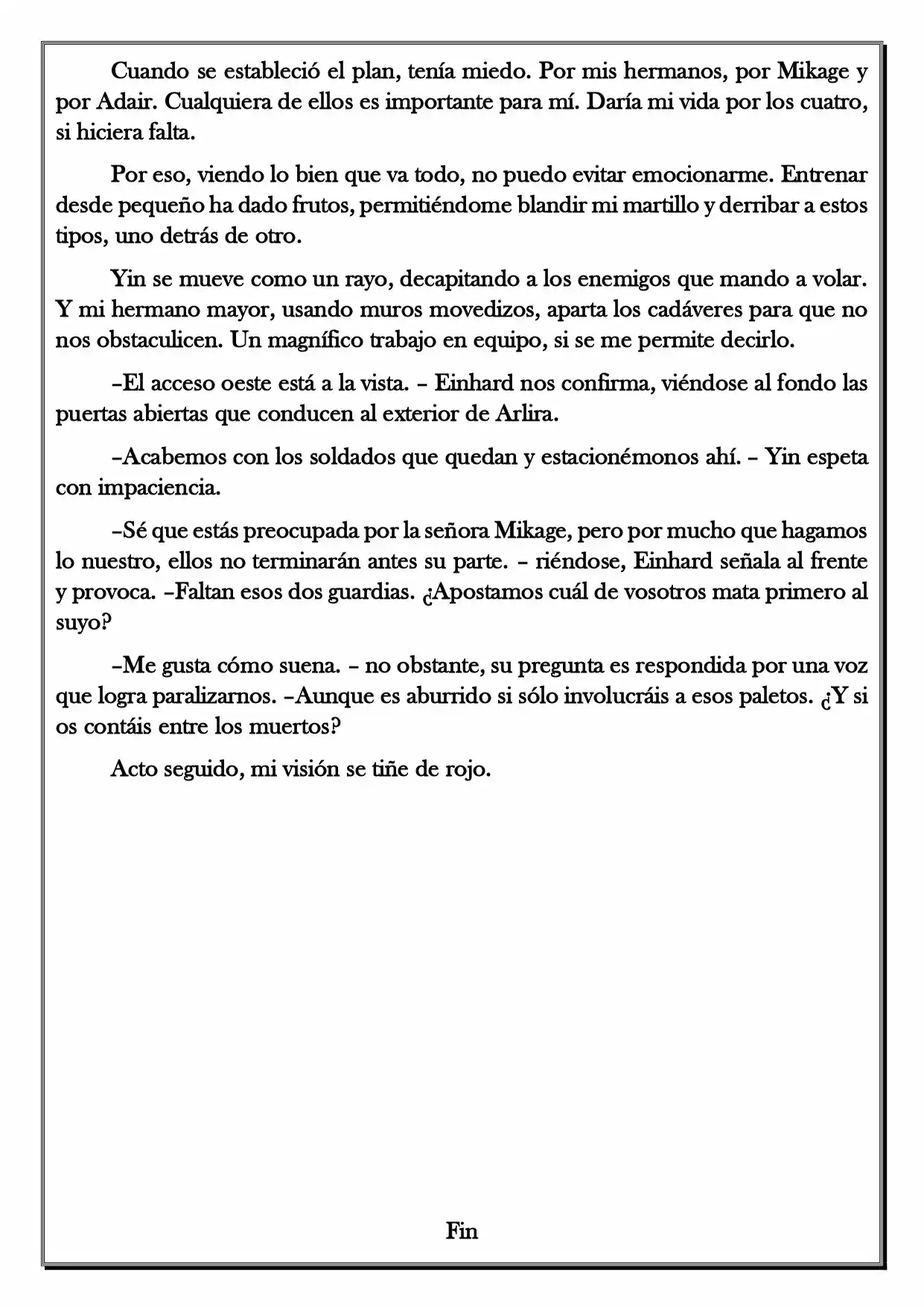 Monochrome Cross - Remade (Novela) - Capítulo 83 - Página 6 - LectorTMOo