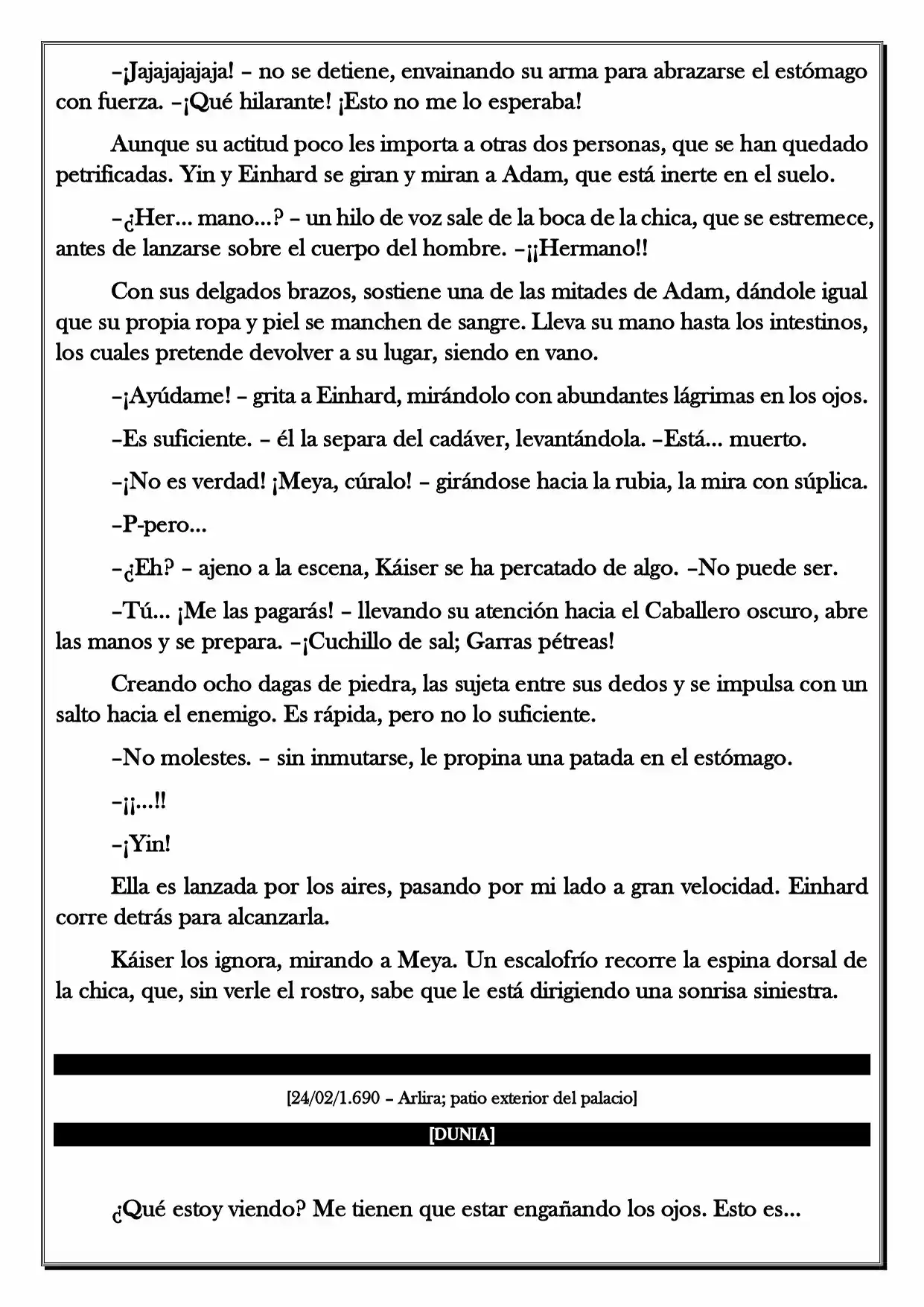 Monochrome Cross - Remade (Novela) - Capítulo 84 - Página 3 - LectorTMOo