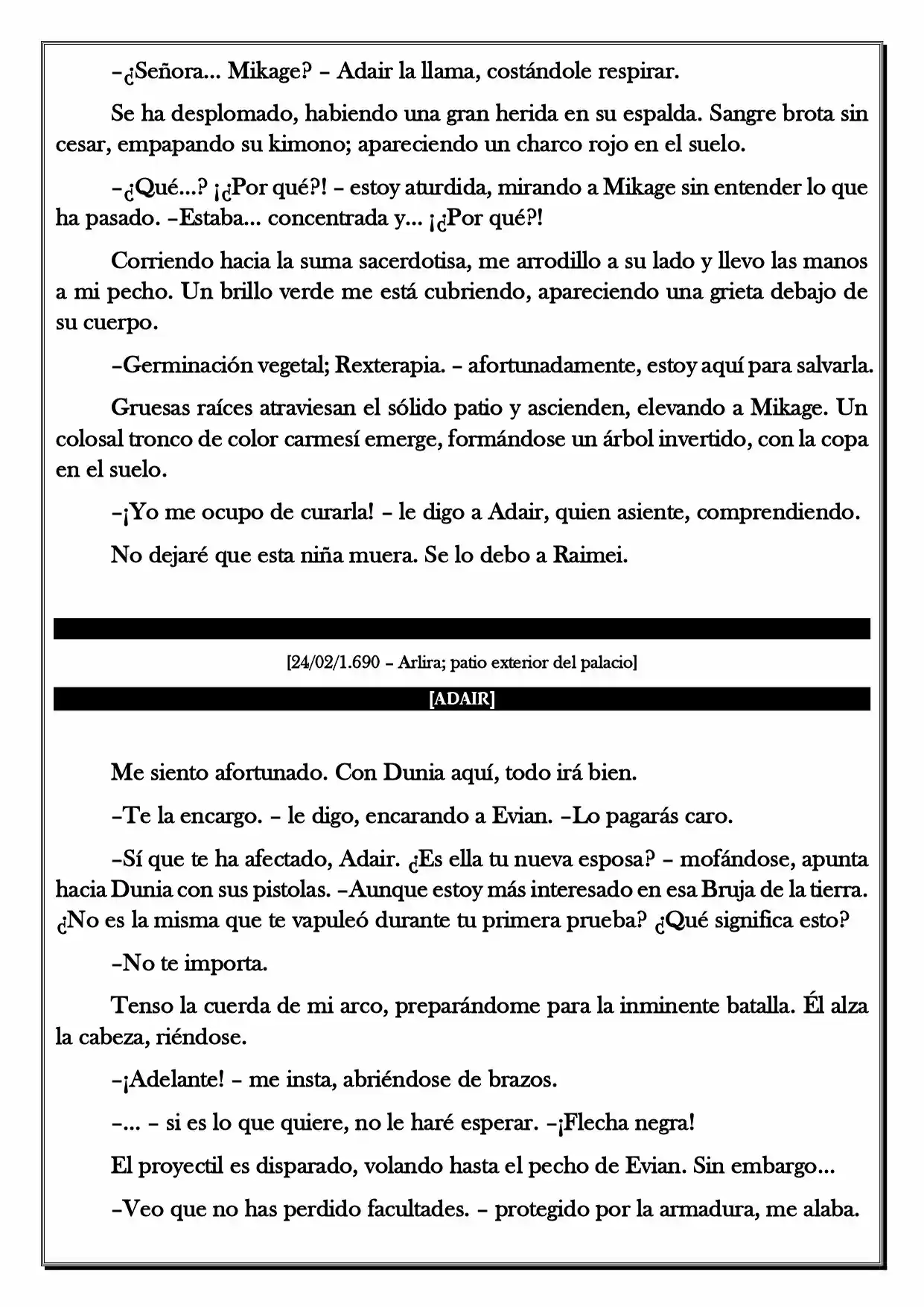 Monochrome Cross - Remade (Novela) - Capítulo 84 - Página 4 - LectorTMOo
