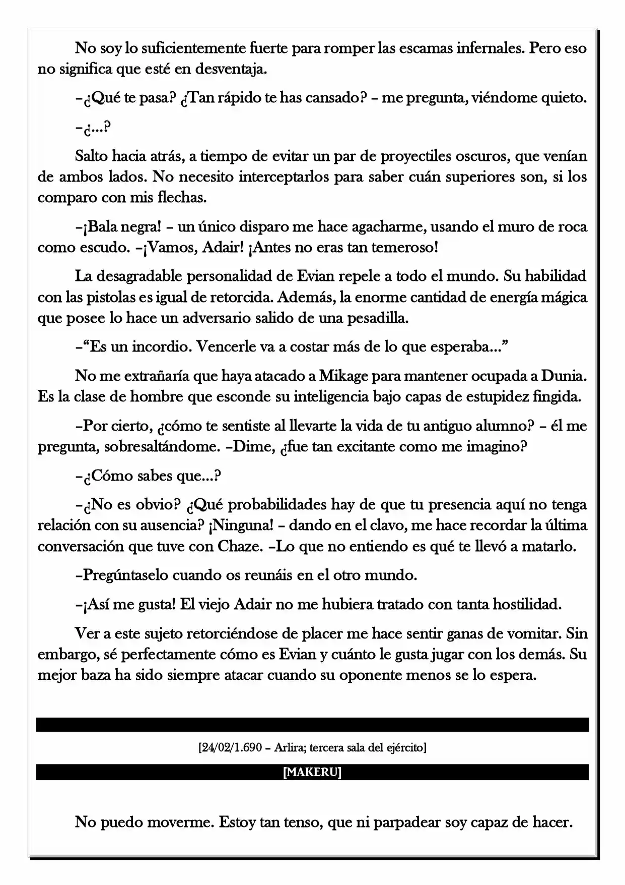 Monochrome Cross - Remade (Novela) - Capítulo 84 - Página 5 - LectorTMOo