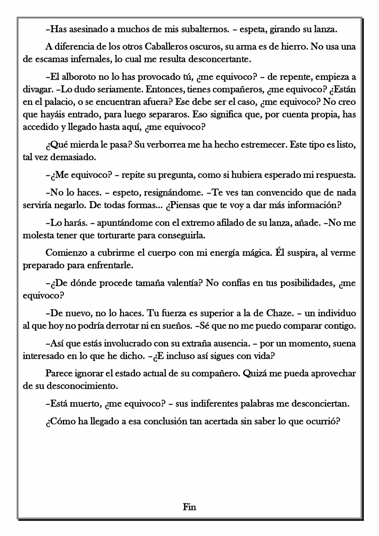 Monochrome Cross - Remade (Novela) - Capítulo 84 - Página 6 - LectorTMOo
