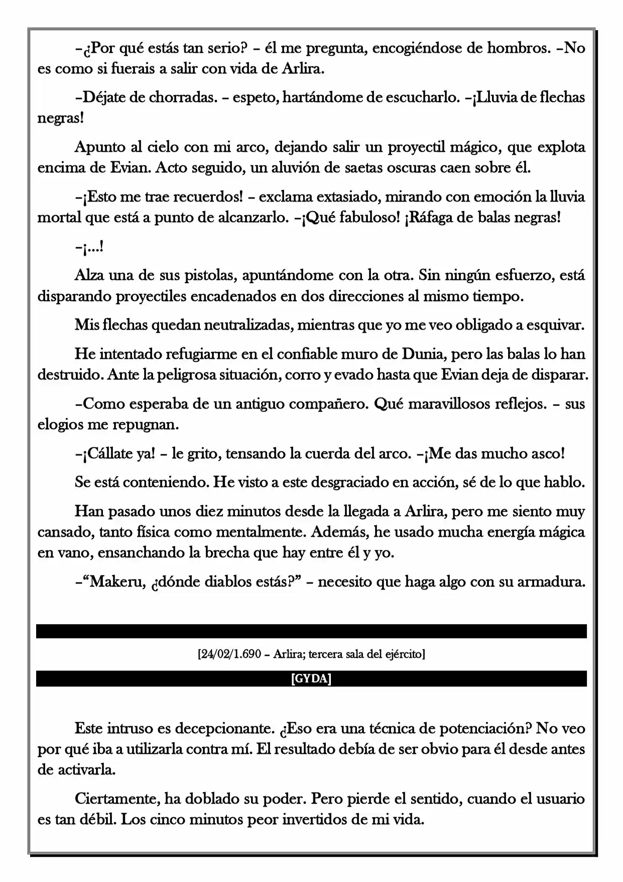 Monochrome Cross - Remade (Novela) - Capítulo 85 - Página 3 - LectorTMOo
