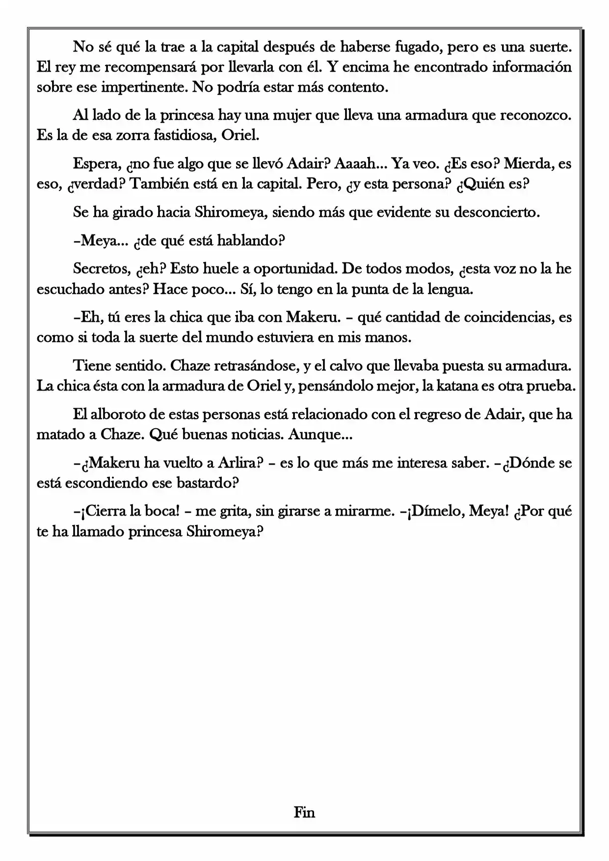 Monochrome Cross - Remade (Novela) - Capítulo 85 - Página 6 - LectorTMOo