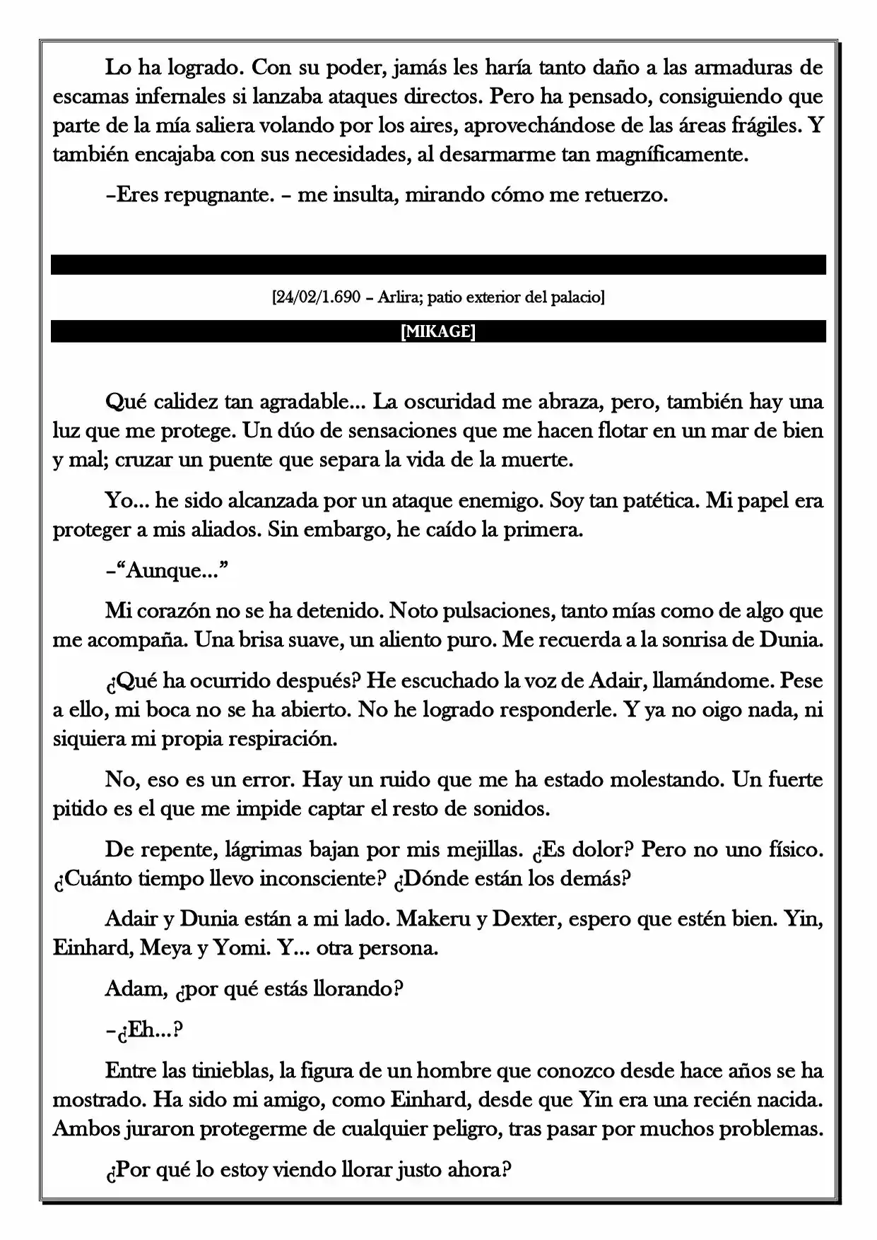 Monochrome Cross - Remade (Novela) - Capítulo 86 - Página 4 - LectorTMOo