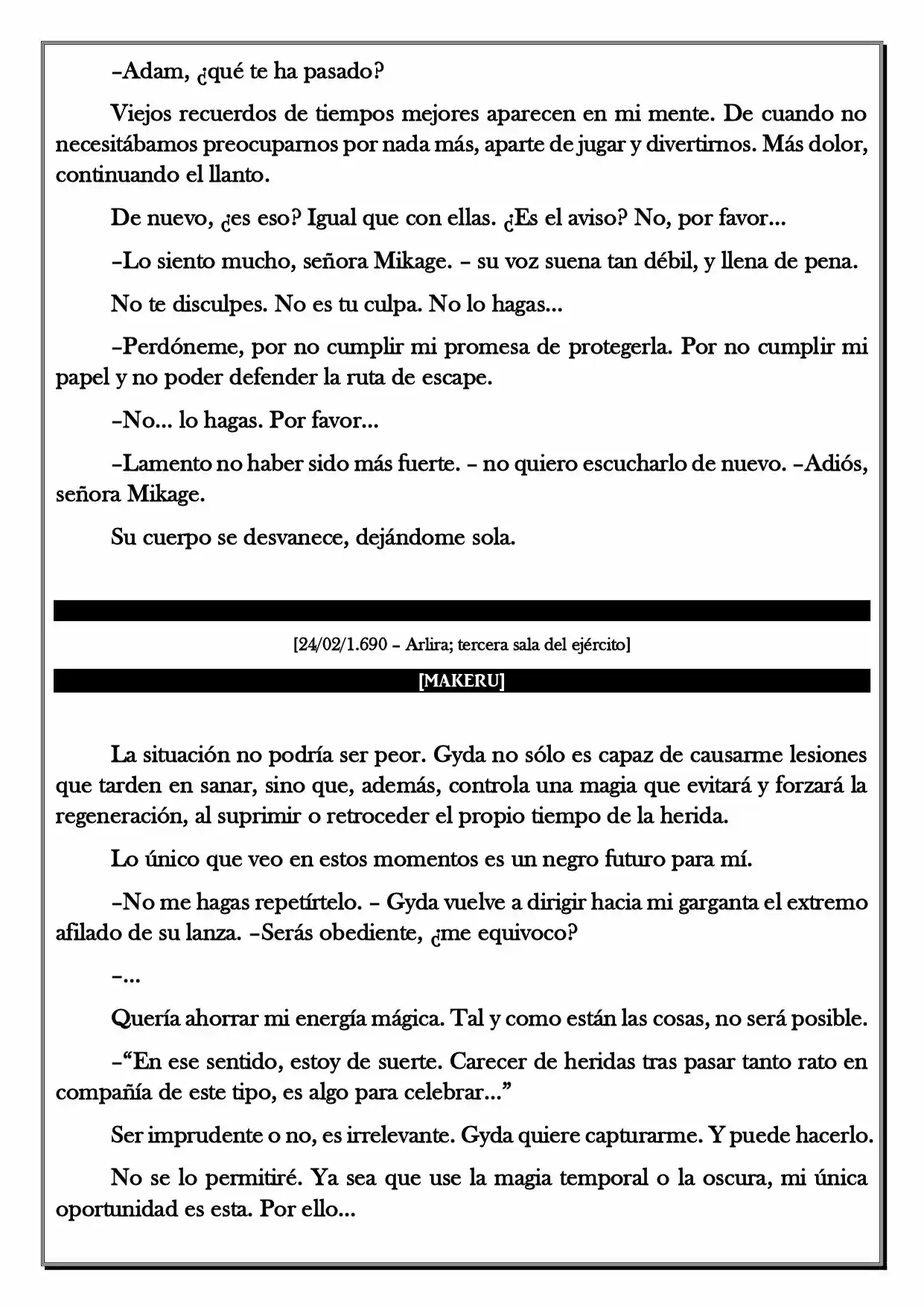 Monochrome Cross - Remade (Novela) - Capítulo 86 - Página 5 - LectorTMOo