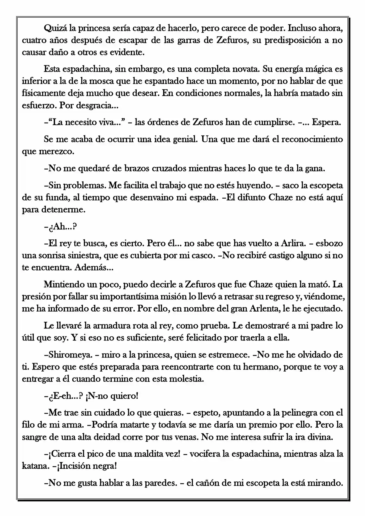 Monochrome Cross - Remade (Novela) - Capítulo 87 - Página 4 - LectorTMOo