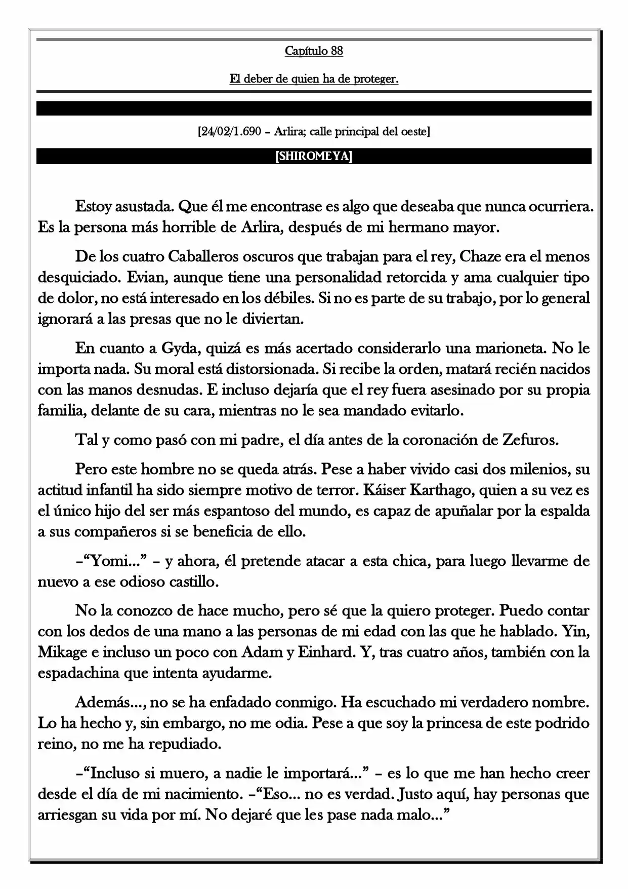 Monochrome Cross - Remade (Novela) - Capítulo 88 - Página 2 - LectorTMOo