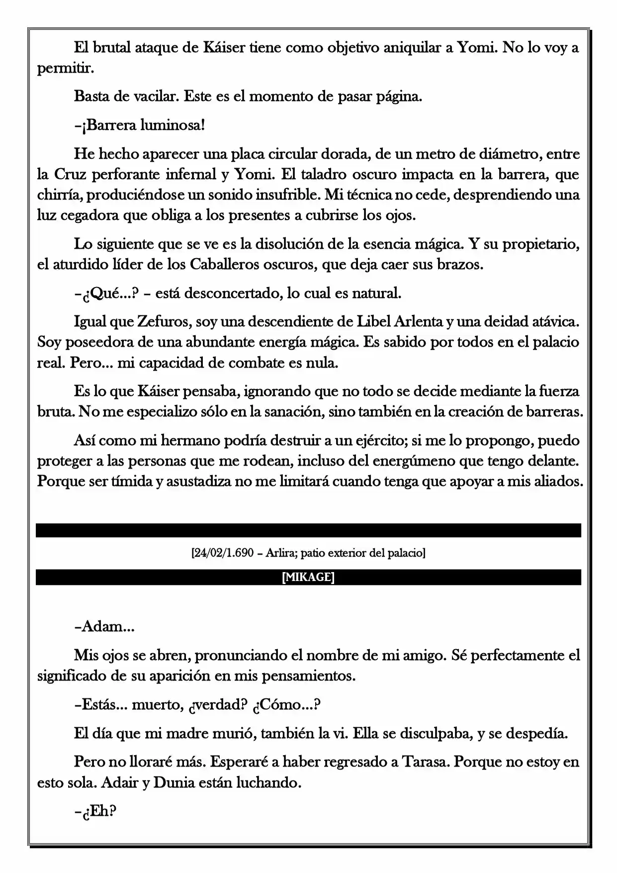 Monochrome Cross - Remade (Novela) - Capítulo 88 - Página 3 - LectorTMOo