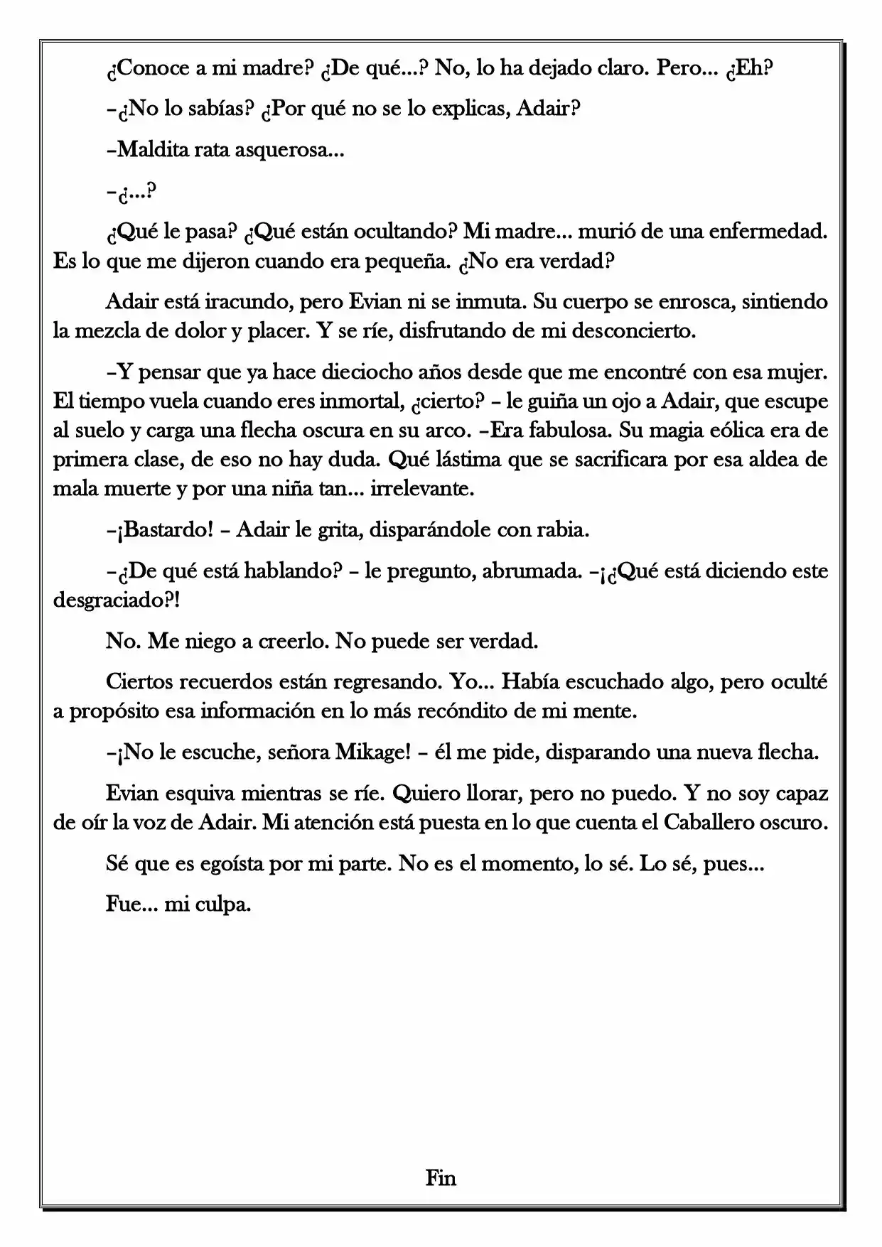 Monochrome Cross - Remade (Novela) - Capítulo 88 - Página 6 - LectorTMOo