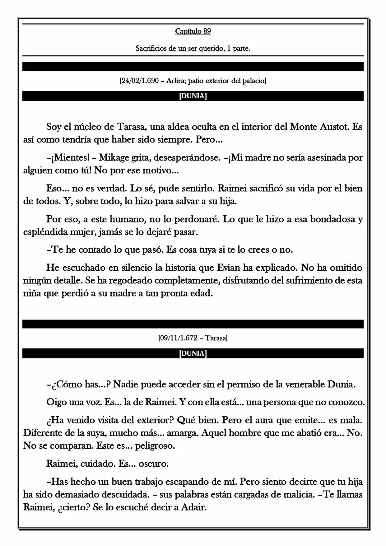 Monochrome Cross - Remade (Novela) - Capítulo 89 - Página 2 - LectorTMOo