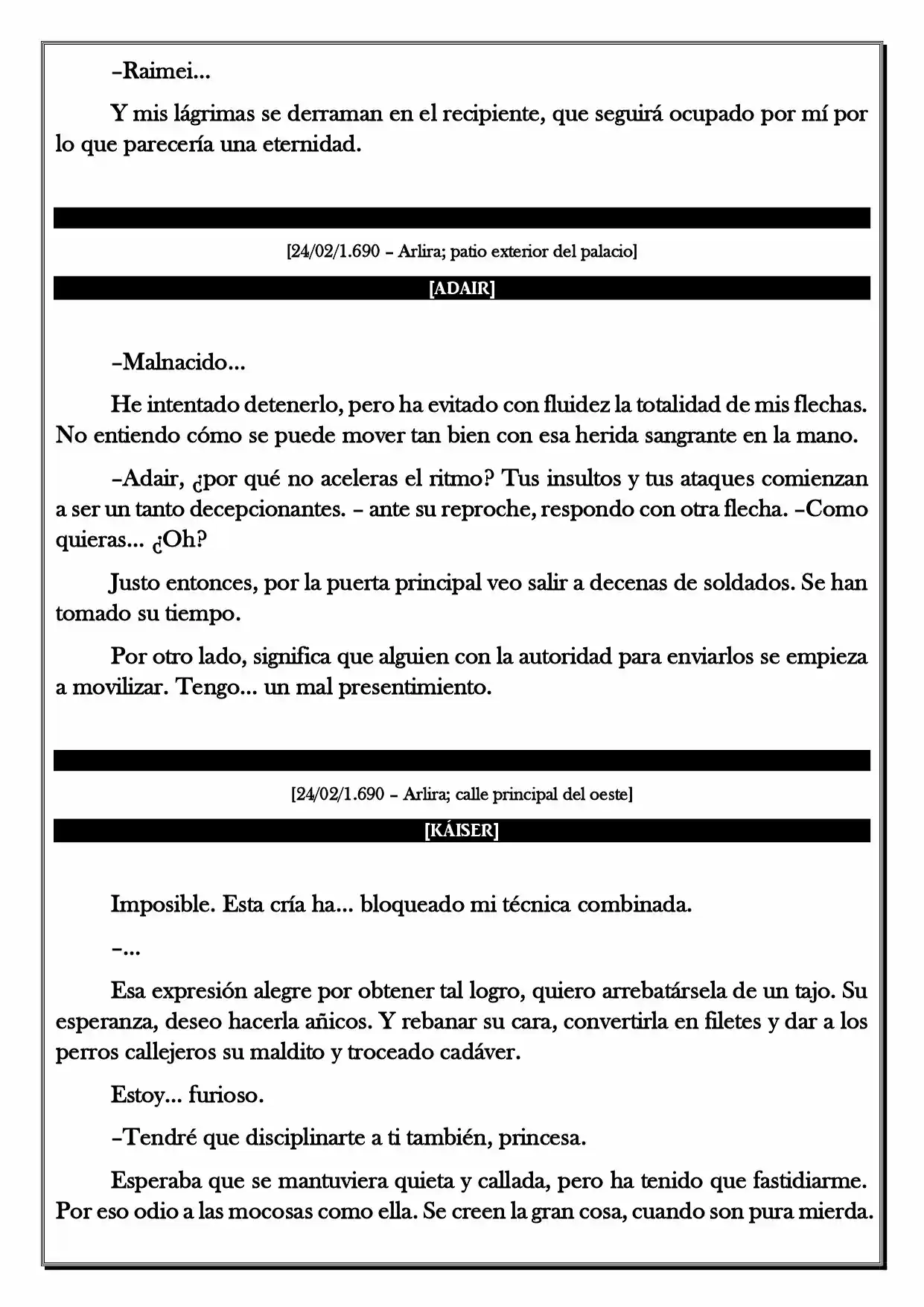 Monochrome Cross - Remade (Novela) - Capítulo 89 - Página 4 - LectorTMOo