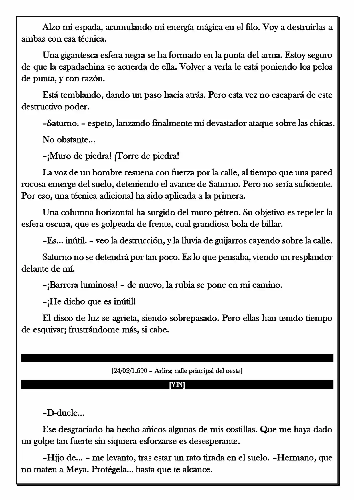 Monochrome Cross - Remade (Novela) - Capítulo 89 - Página 5 - LectorTMOo