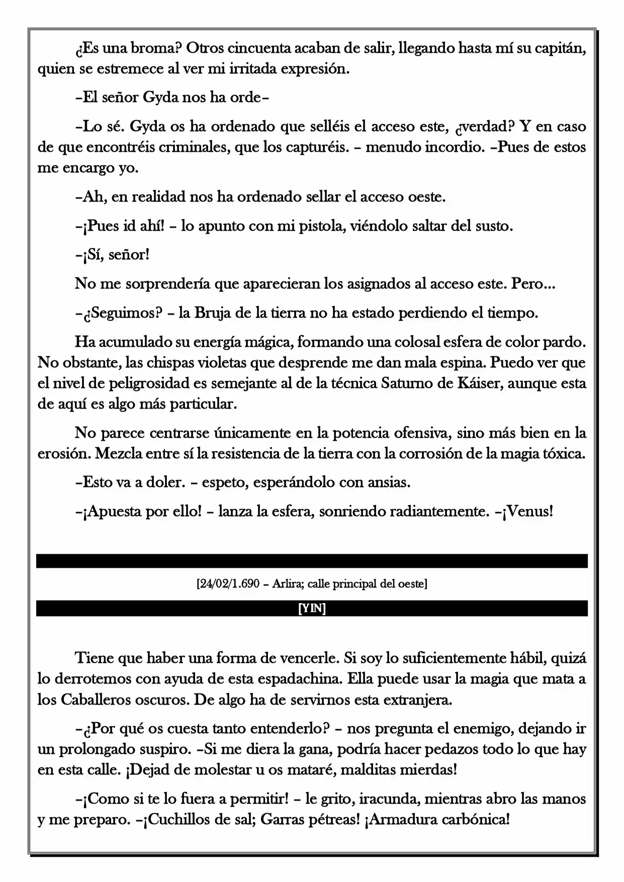 Monochrome Cross - Remade (Novela) - Capítulo 91 - Página 4 - LectorTMOo
