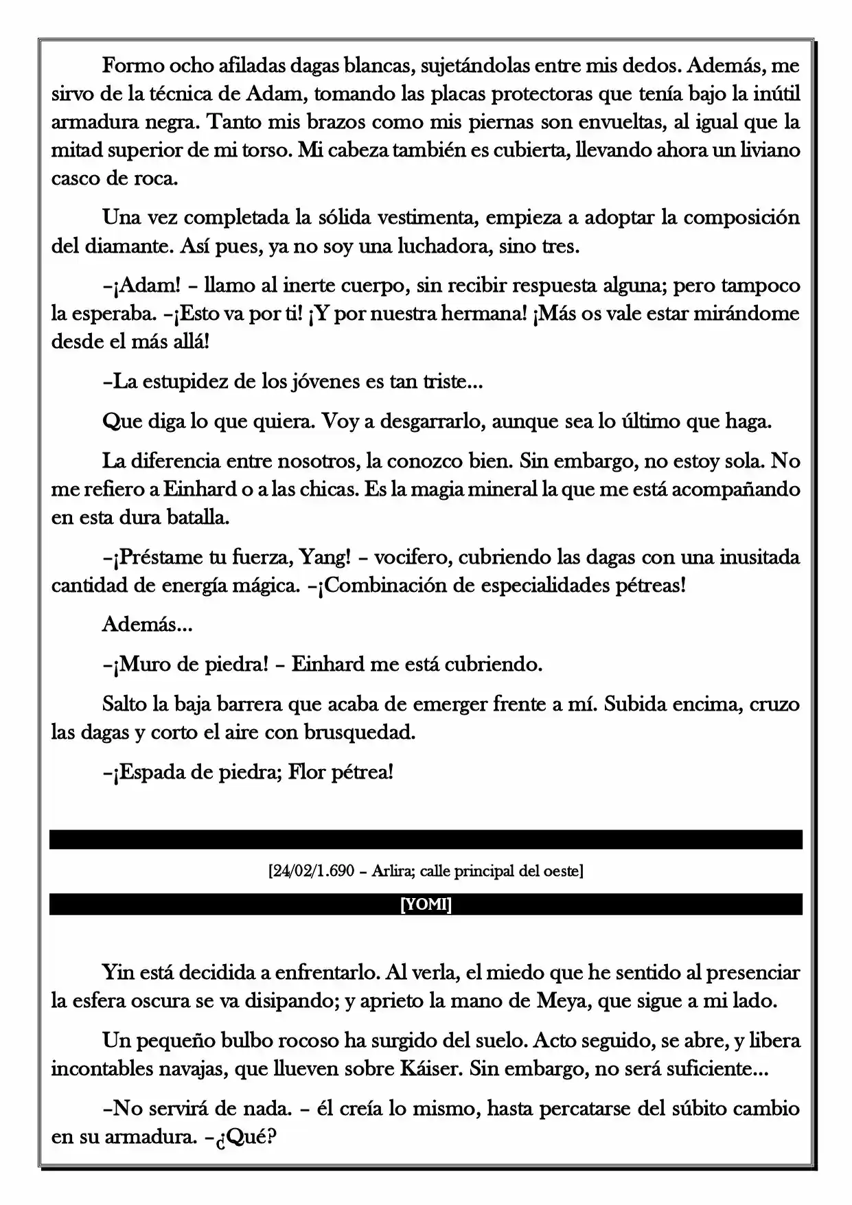 Monochrome Cross - Remade (Novela) - Capítulo 91 - Página 5 - LectorTMOo