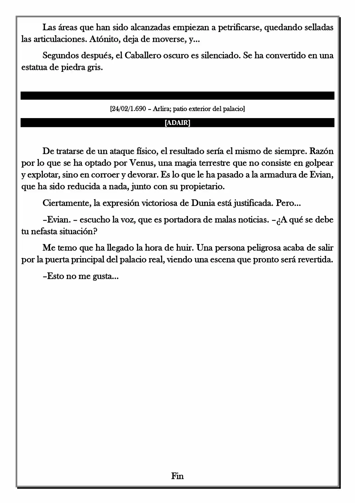 Monochrome Cross - Remade (Novela) - Capítulo 91 - Página 6 - LectorTMOo