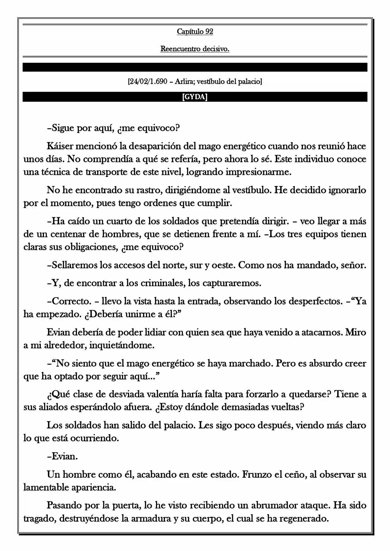 Monochrome Cross - Remade (Novela) - Capítulo 92 - Página 2 - LectorTMOo
