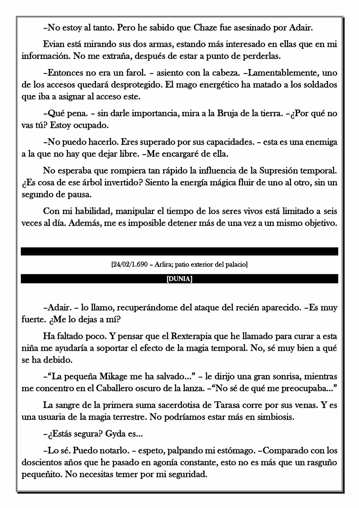 Monochrome Cross - Remade (Novela) - Capítulo 92 - Página 4 - LectorTMOo