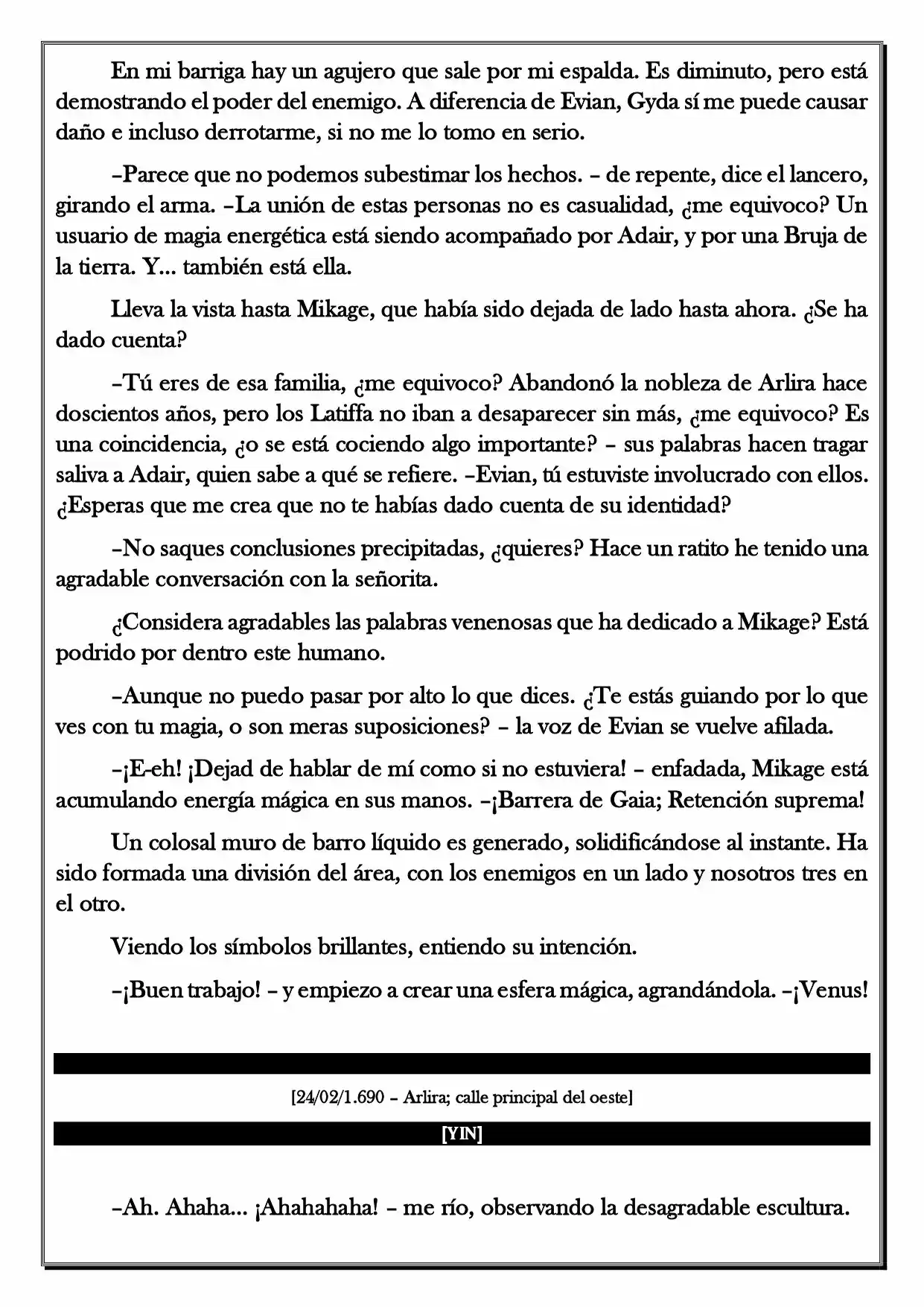 Monochrome Cross - Remade (Novela) - Capítulo 92 - Página 5 - LectorTMOo